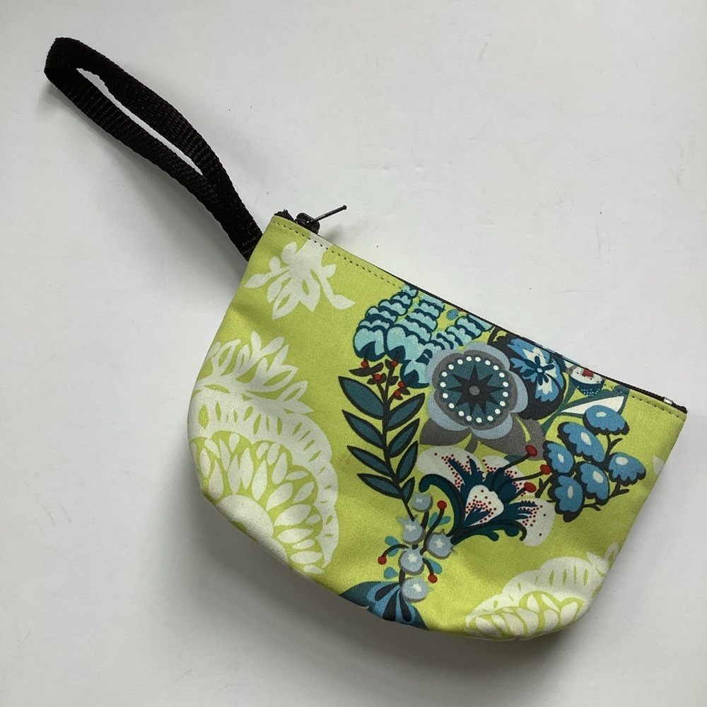 Love Shine NYC fabric wristlet with zipper NWT